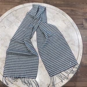 Scarf~ Brown and Cream plaid